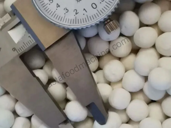 حبات التابيوكا بقطر 11 ملم