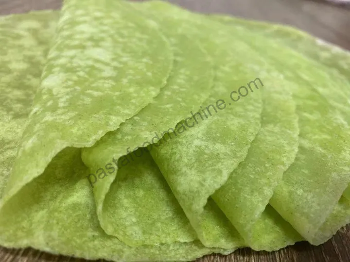 Colored vegetable flatbreads