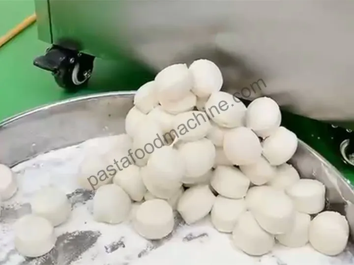 Dough of uniform size