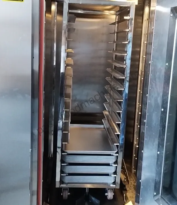 Rotary oven baking tray