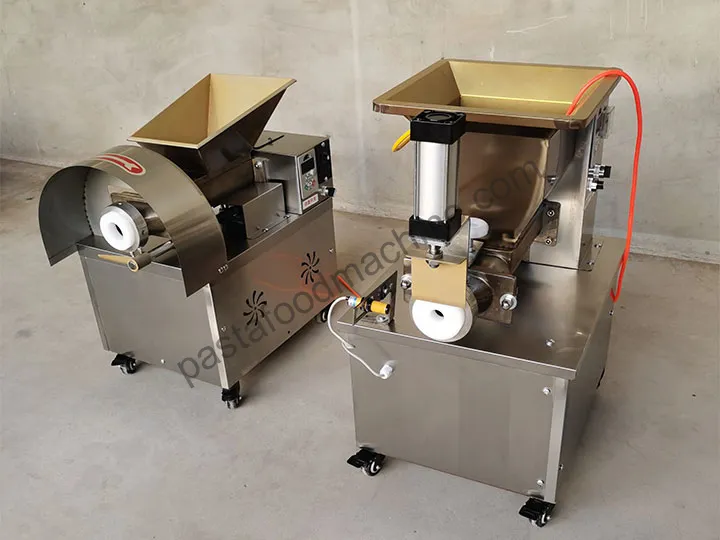 Two Types of Dough Cutter Machines