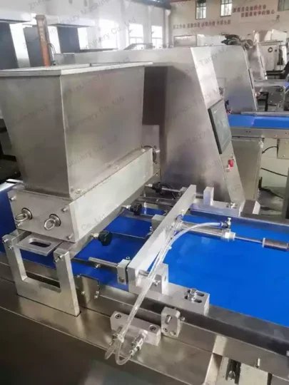 commercial cookie maker in factory