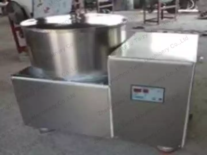 de-oiling machine