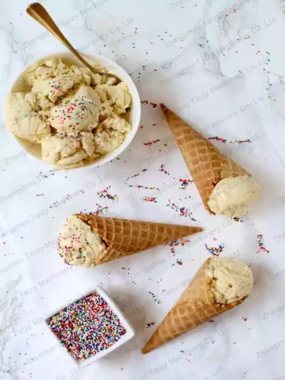 diy ice cream and ice cream cones