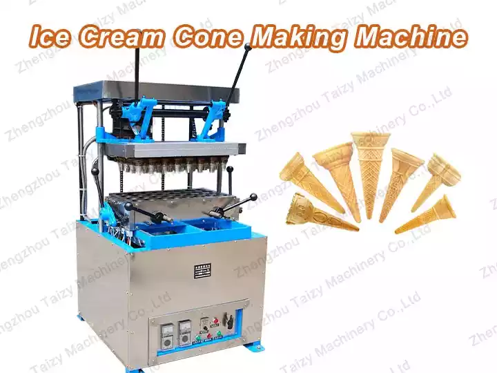 ice cream cone making machine