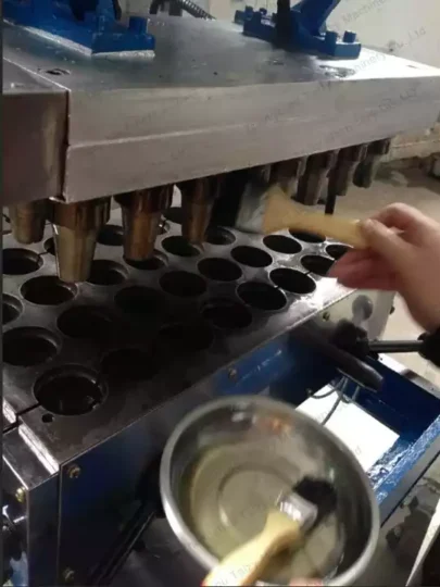 model of ice cream cone making machine