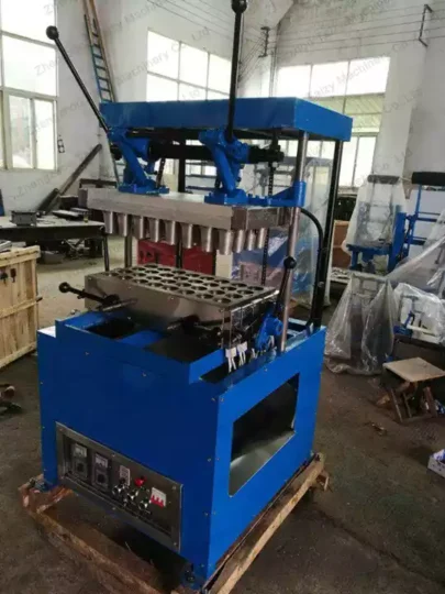 packing ice cream cone makng machine