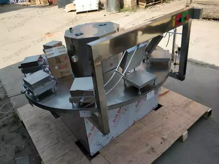 waffle cone maker machine in factory