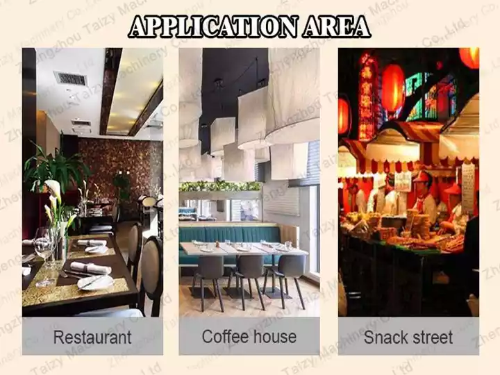 wide application area