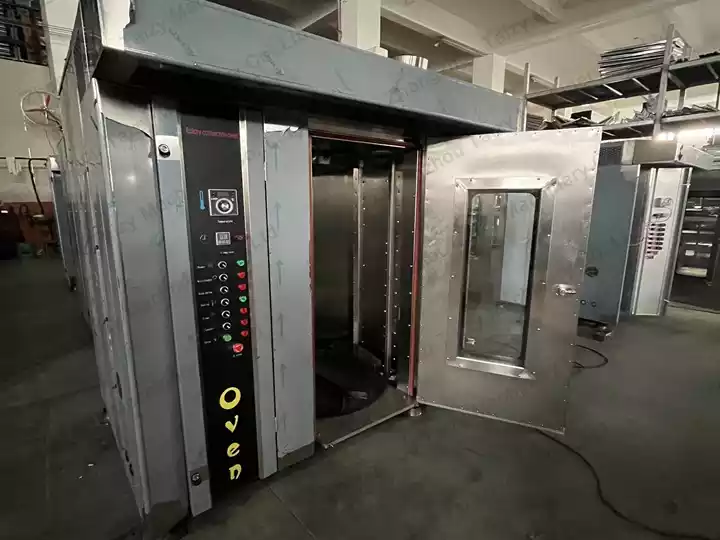 rotary ovens in factory