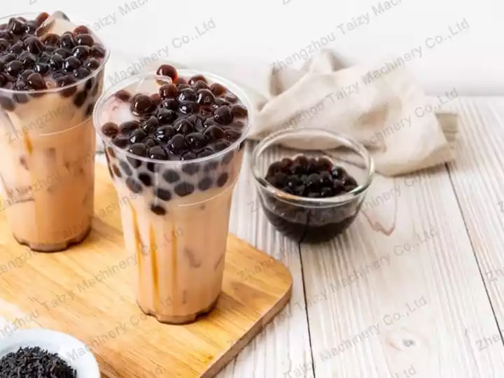 iced boba coffee drink