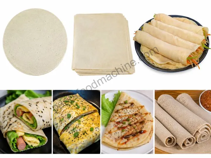 Application of The Pancake Making Machine