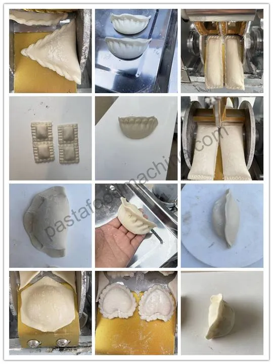 Different Shapes of Dumplings