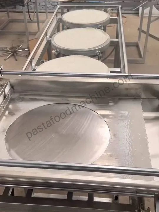 Move the sliding device onto the heating plate