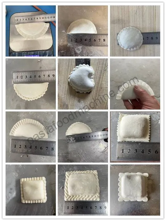 Various Dumpling Shapes