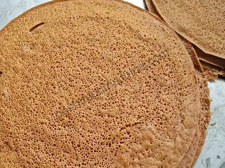 Finished Injera