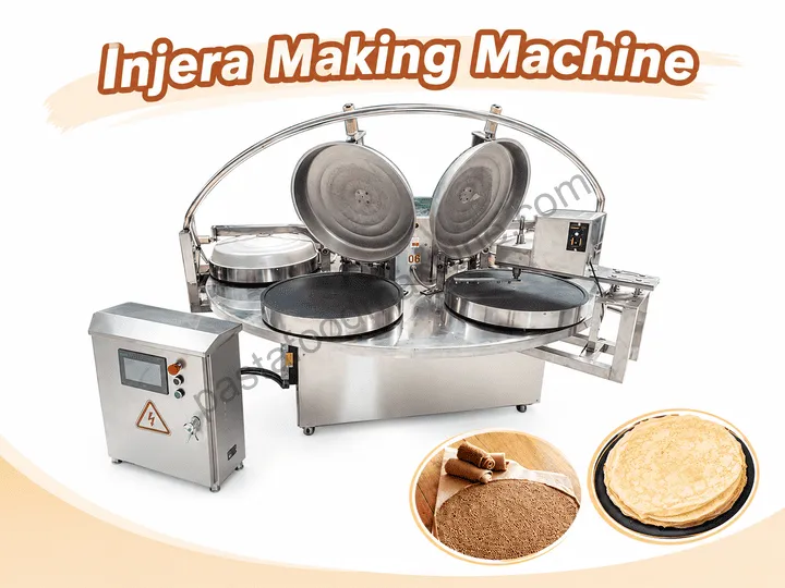 Injera making machine